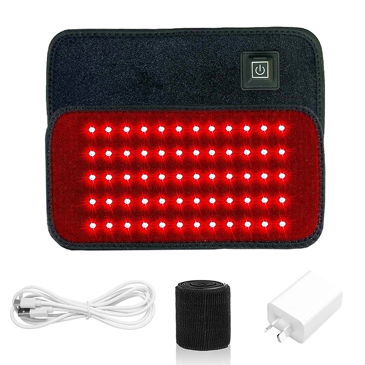 60 LEDs Red&Infrared Light Therapy Belt 850nm 660nm Fat Burner
