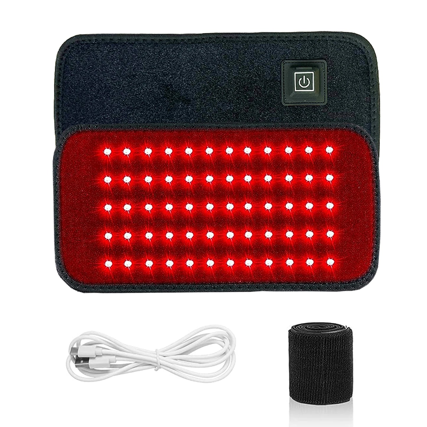 60 LEDs Red&Infrared Light Therapy Belt 850nm 660nm Fat Burner