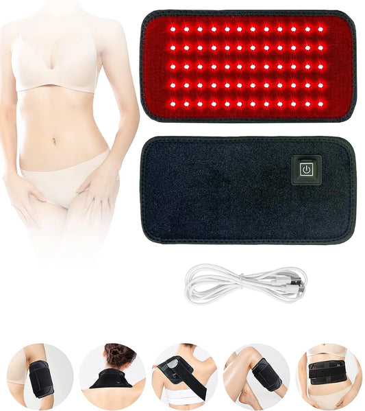 60 LEDs Red＆Infrared Light Therapy Belt 850nm 660nm Fat Burner